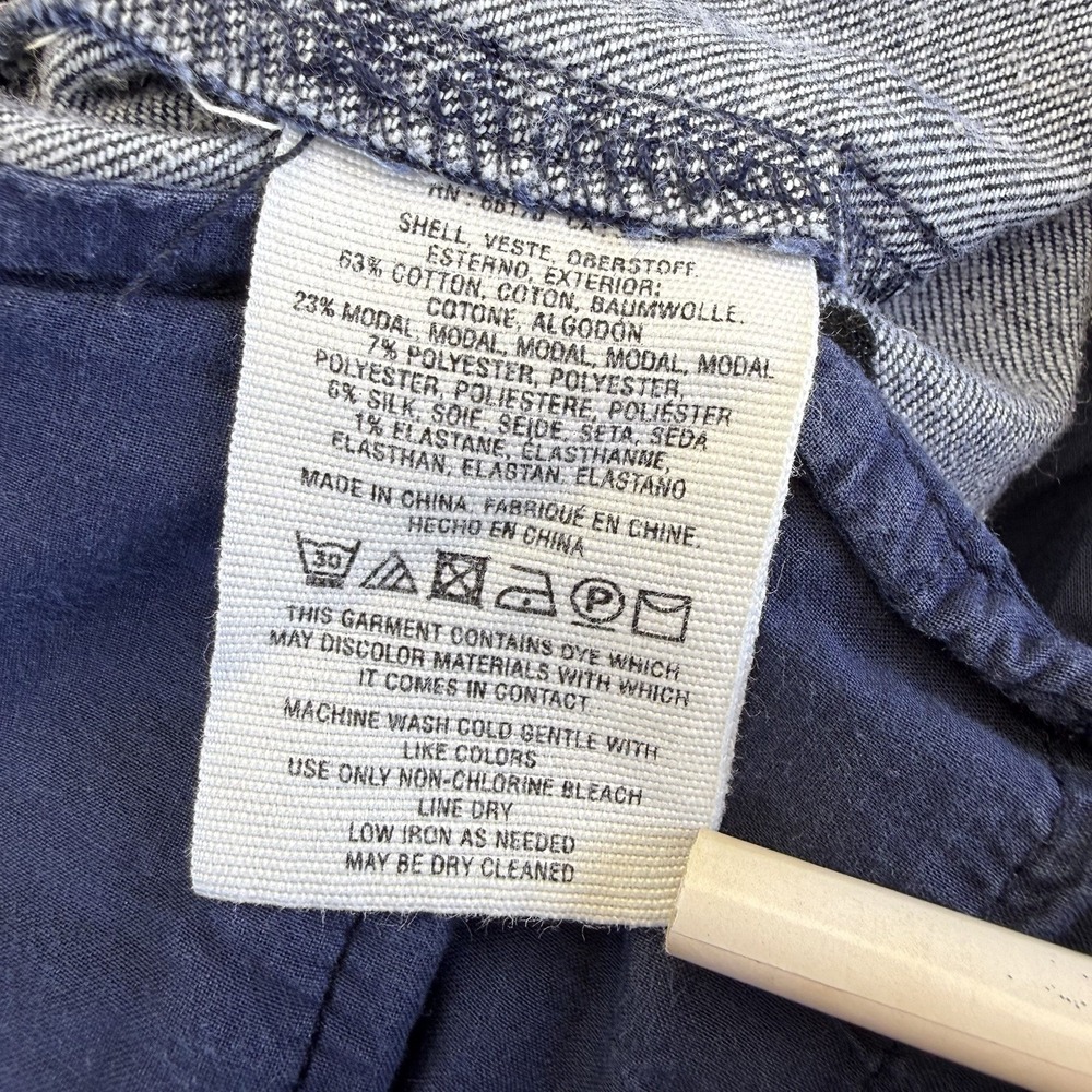 Anthropologie Pilcro & The Letterpress Bootcut Denim Jeans Patch Pocket Size 32 - Picture 6 of 10